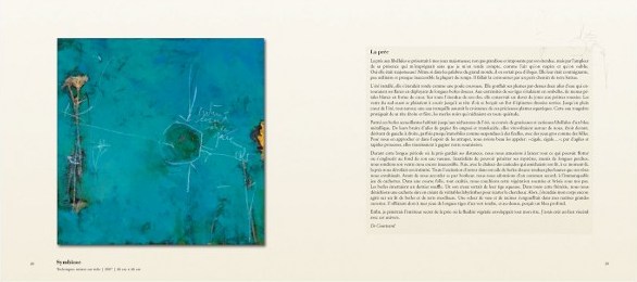Mémoires de Poete, Livre d'art, Extrait p28-29, Éditions la Morue verte